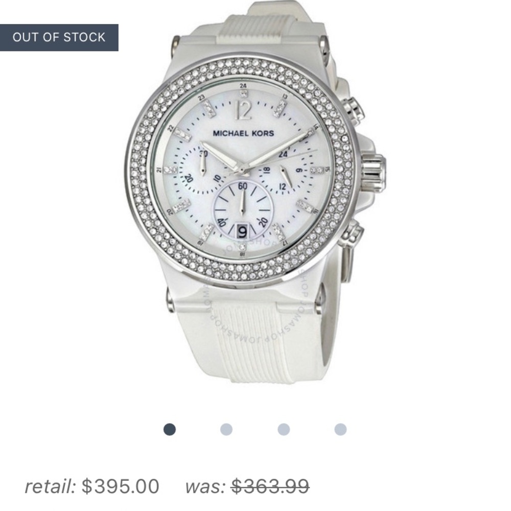 MICHAEL KORS Bel Aire Ceramic and Silicone Watch